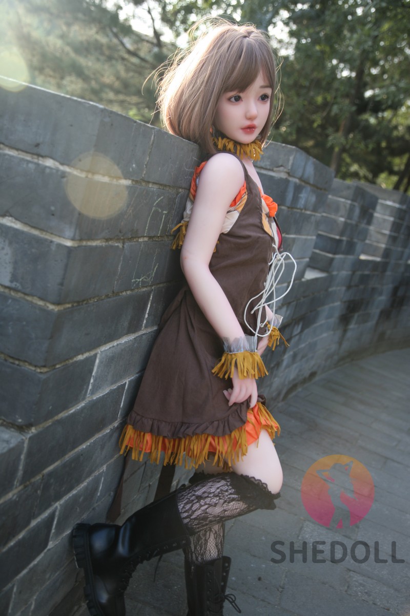 SHEdoll  天使 もえ ロり系 ラブドール 沅沅 140cm A-cup シリコン頭部+TPEボディ