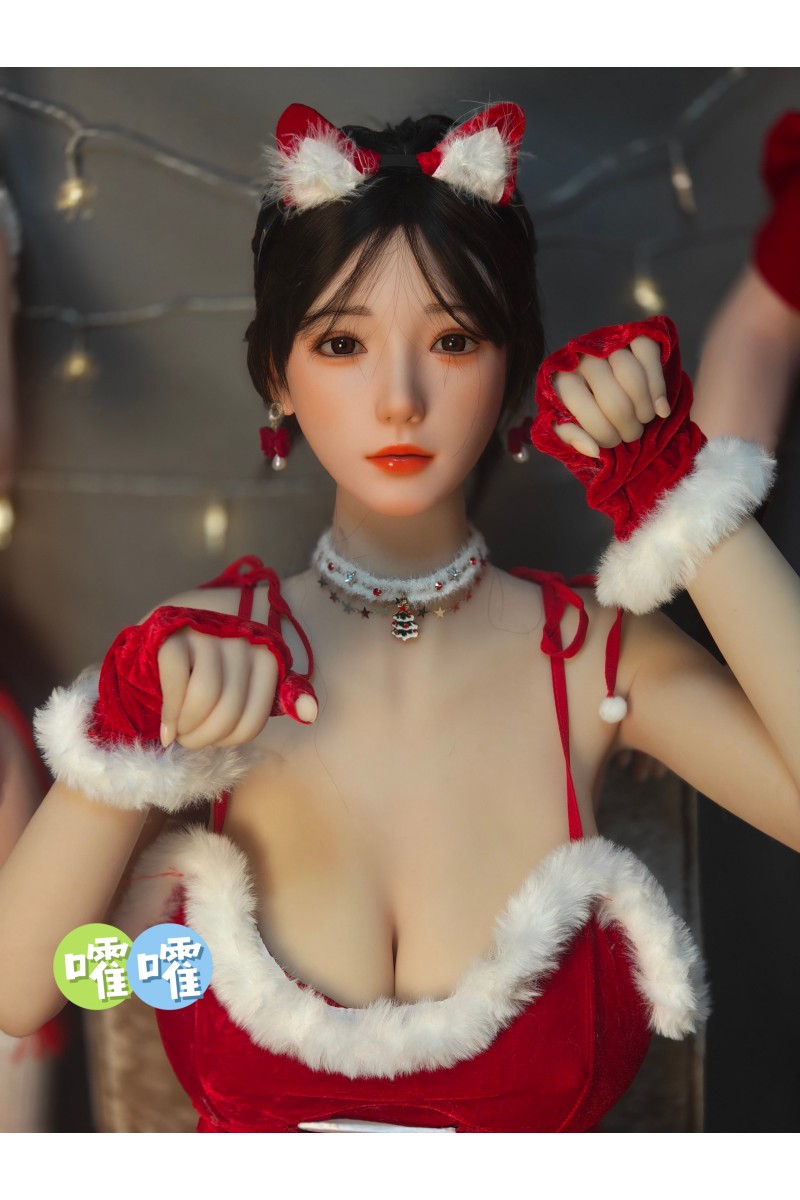DOLLSHOP クリスマス 爆乳 ラブドール SHEdoll-楚琳 163cm Hカップ 口開閉機能リアル口腔付き宣伝画像シリコンヘッド＋TPEボディ