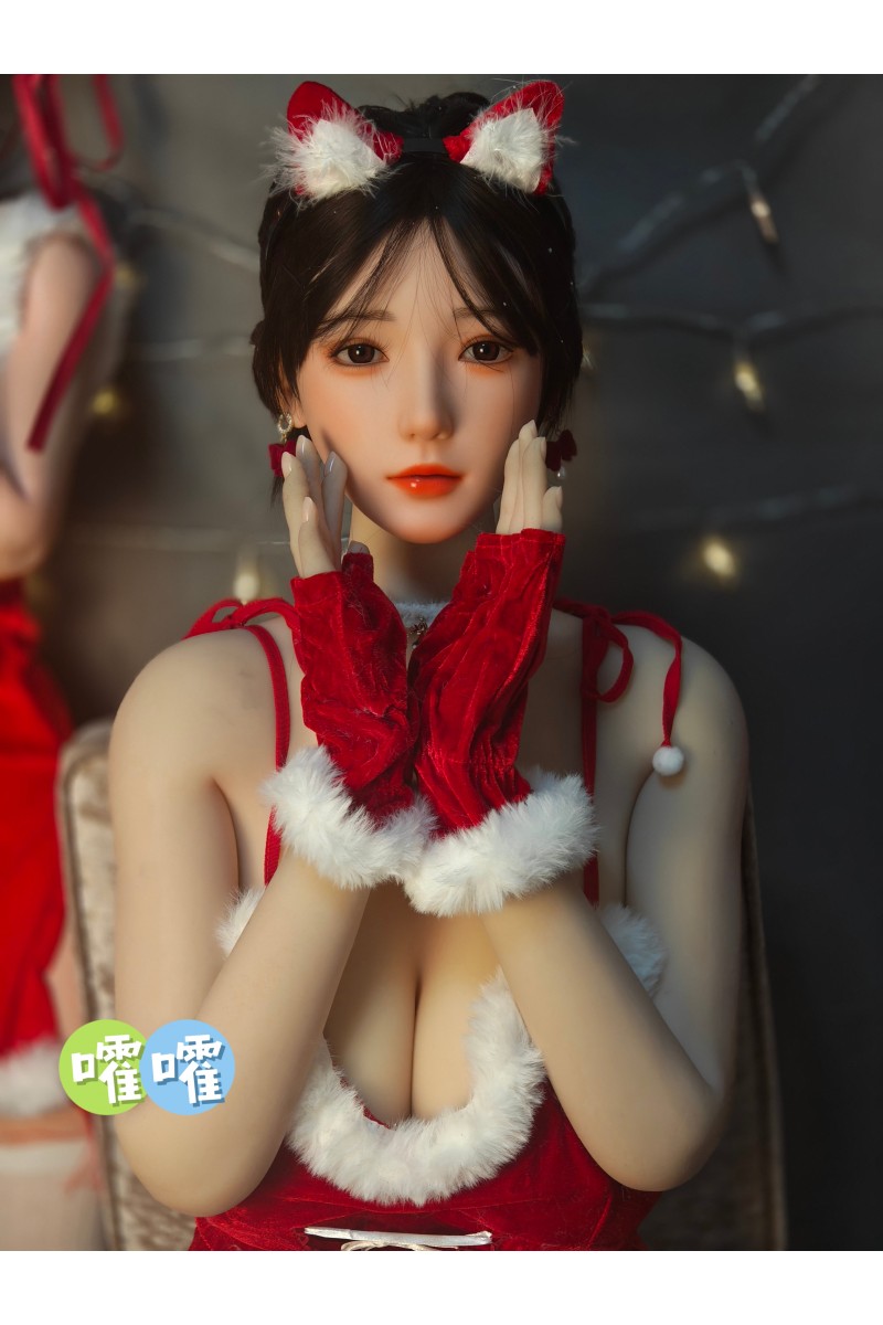 DOLLSHOP クリスマス 爆乳 ラブドール SHEdoll-楚琳 163cm Hカップ 口開閉機能リアル口腔付き宣伝画像シリコンヘッド＋TPEボディ