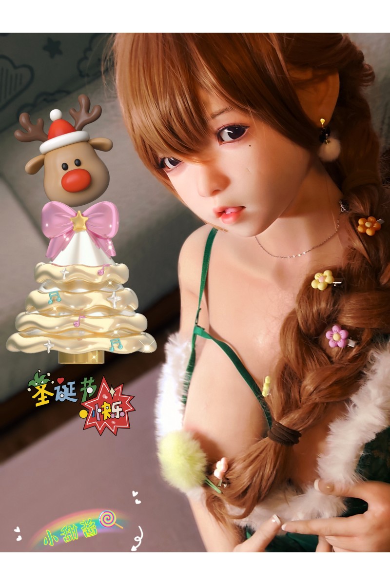DOLLSHOP フルシリコン等身大ラブドール SHEDOLL-洛小乙 148cm Cカップ クリスマスの衣装