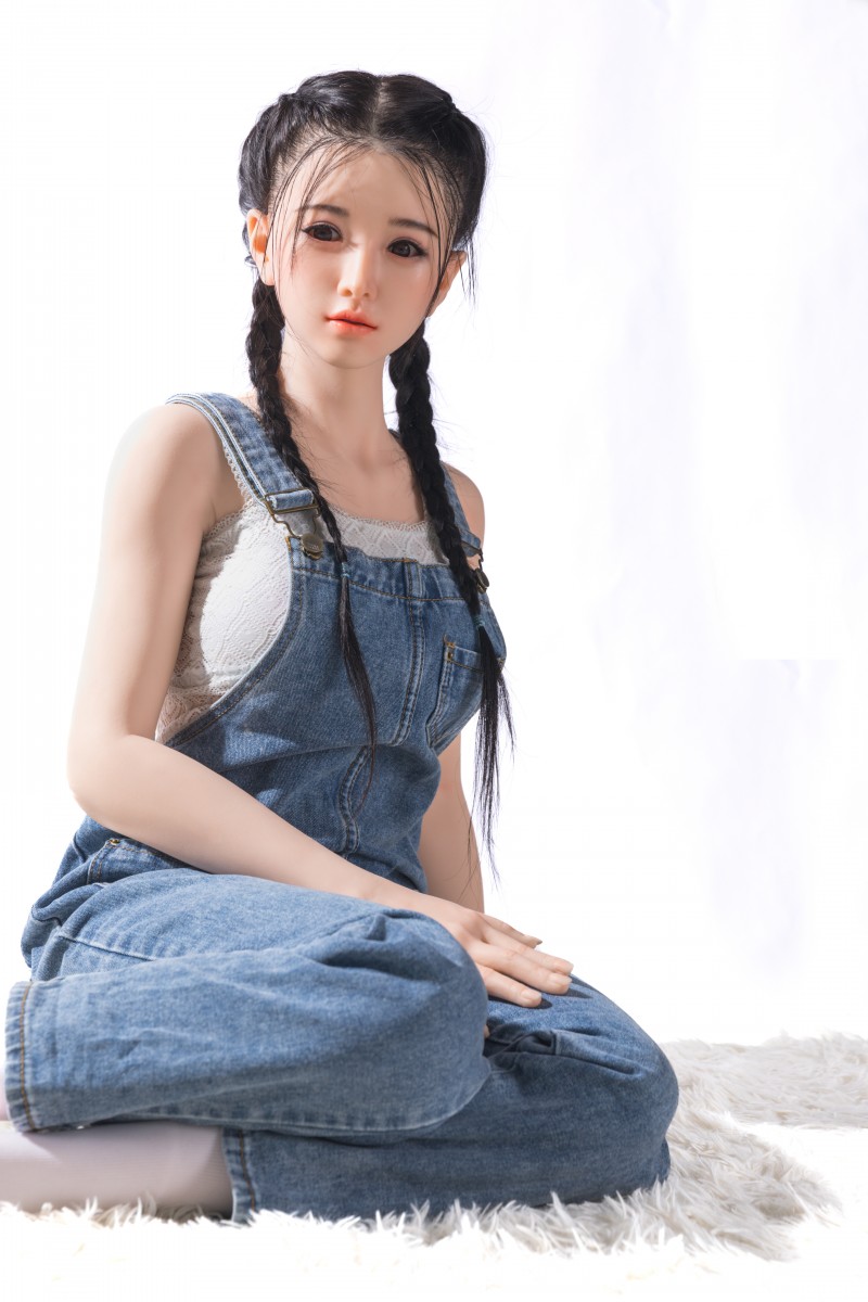  Sanhui Doll フルシリコン シームレ ラブドール 155cm Eカップ ス お口開閉機能選択可 髪の毛の植毛可