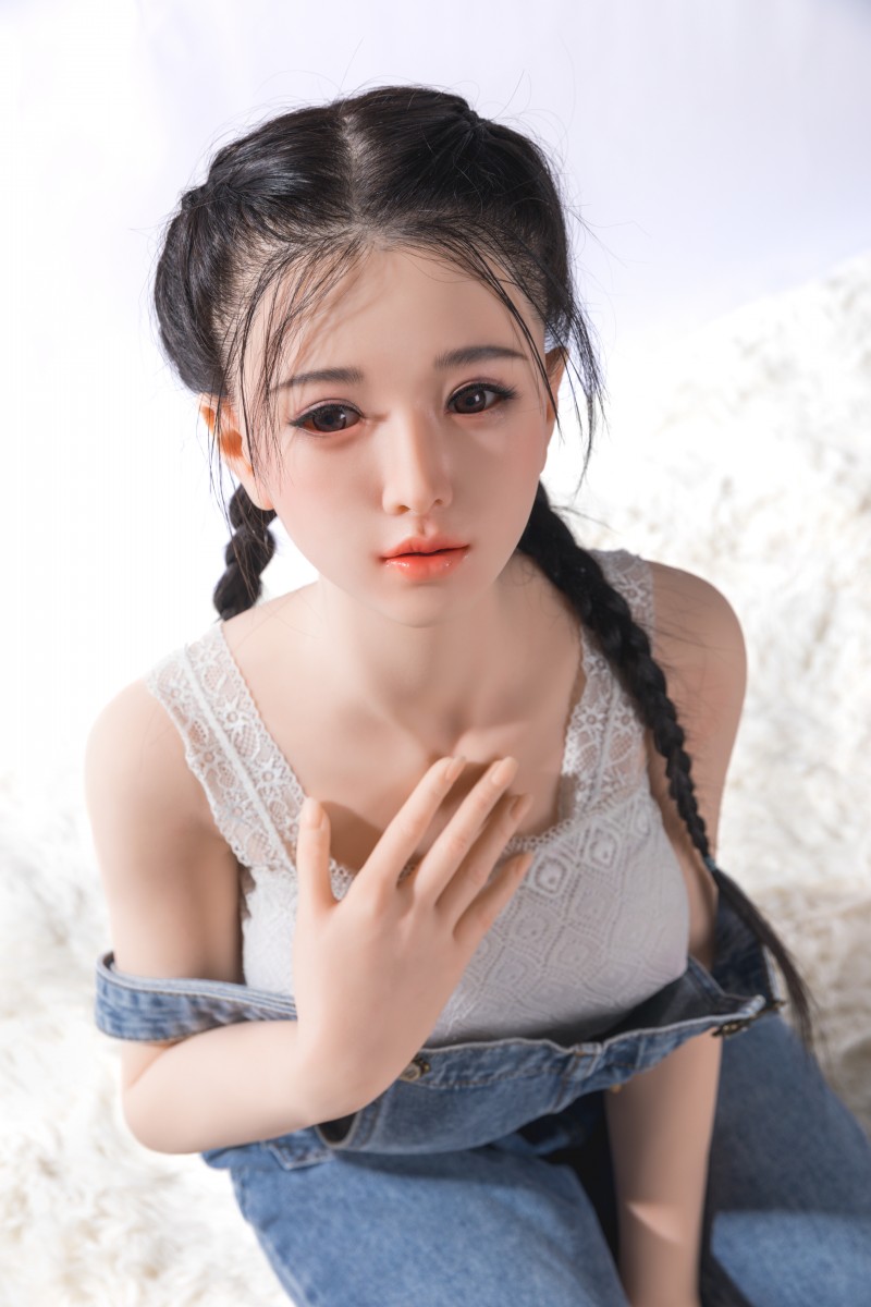  Sanhui Doll フルシリコン シームレ ラブドール 155cm Eカップ ス お口開閉機能選択可 髪の毛の植毛可