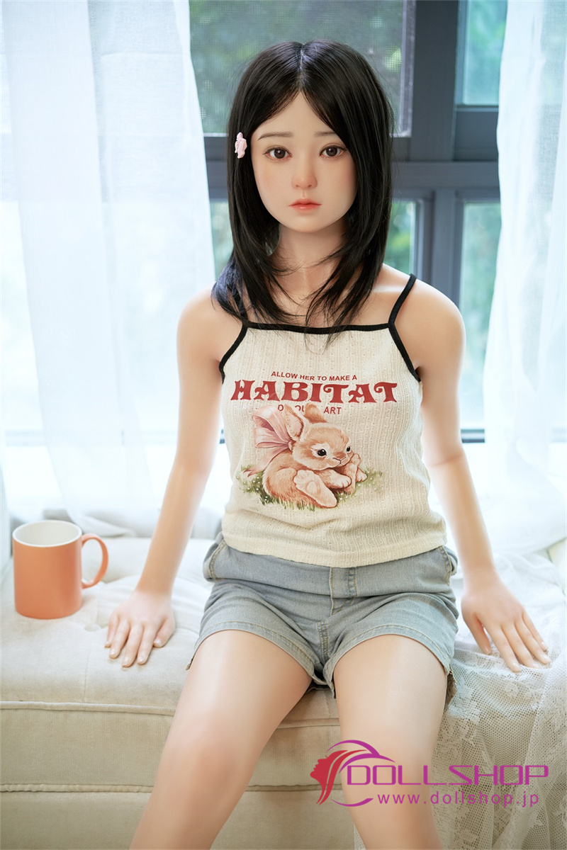 SanmuDoll フルシリコン製 ロリ可愛い ラブドール 138cm Bカップ S46 ヘッド