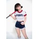 シリコン 最新 ラブドール Miling スポーツ美女 153cm Bカップ RRS+メイクTOPSINO