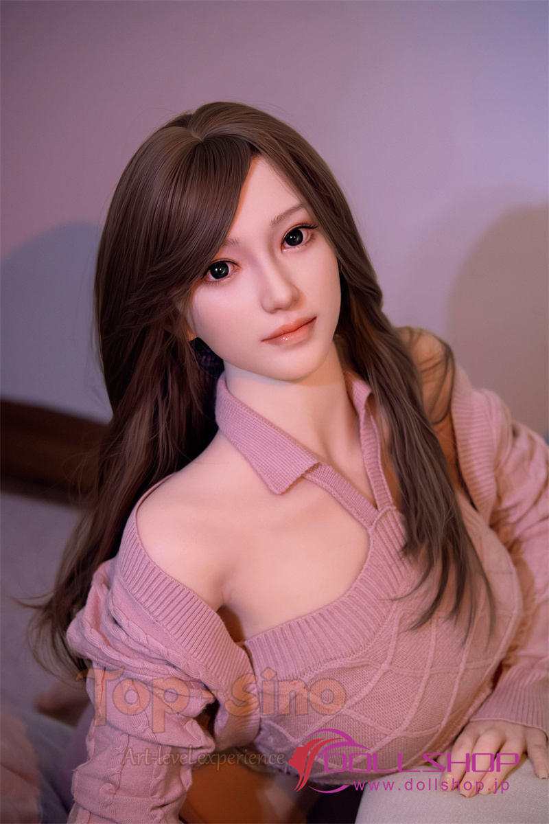 Top Sino Doll  セクシー 巨乳 フルシリコン製 最 高級ラブドール 米桃 164cm Eカップ  髪の毛植毛選択可
