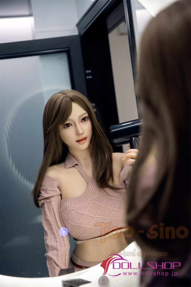 Top Sino Doll  セクシー 巨乳 フルシリコン製 最 高級ラブドール 米桃 164cm Eカップ  髪の毛植毛選択可