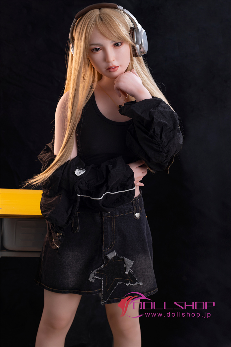 WAXDOLL 新型フルシリコン製ラブドール 高級 151cm Aカップ  GE109 ヘッド リアルメイク付き