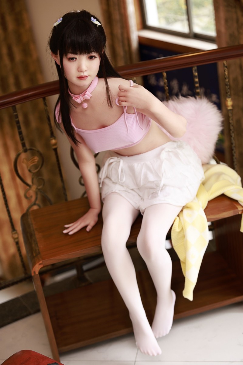 【清純系】アダルト ダッチワイフ WAXDOLL-GE42 フルシリコン製 154cm Aカップ