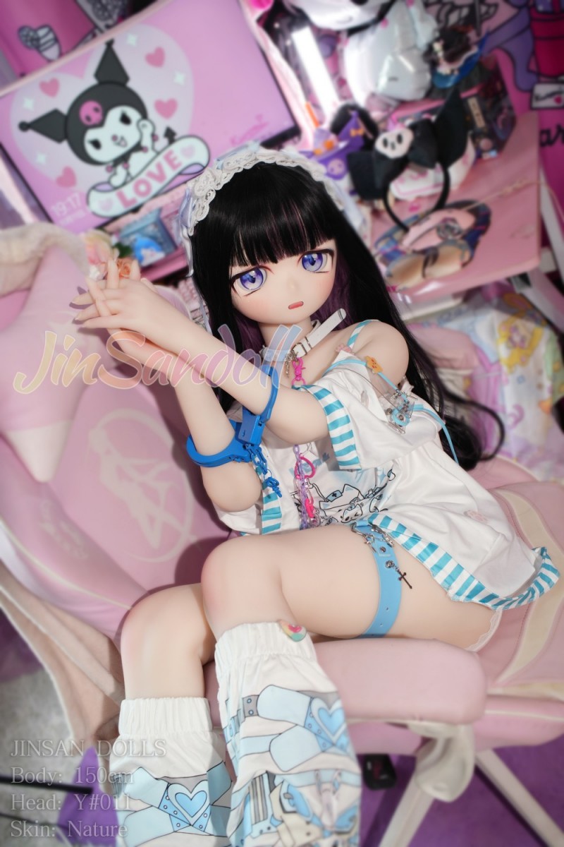 新作 エロ アニメラブドール Wmdoll -Y011ヘッド 150cm AAカップ ソフトビニール製ヘッド+TPE製ボディ