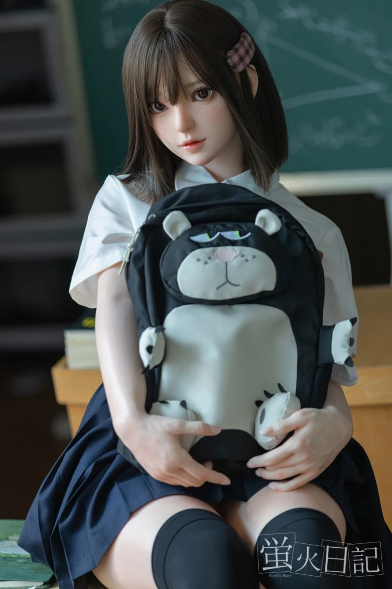 ラブドール 女子 高生 菜菜子 151cm Aカップ シリコン制服ドール 人メイク - 萤火日记