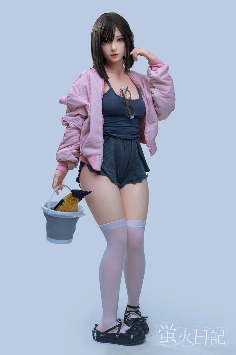 ラブドール 美 少女 Nanako シリコン製 151cm Aカップ 宣伝画像職人メイク - 萤火日记