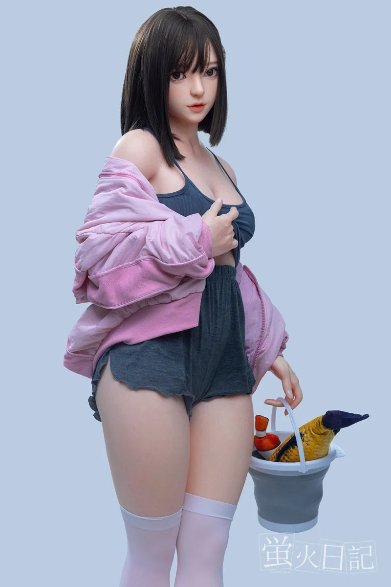 ラブドール 美 少女 Nanako シリコン製 151cm Aカップ 宣伝画像職人メイク - 萤火日记