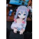 和風 アニメ 顔 ラブドール 泉纱雾 115cm Aカップ  ソフトビニール製頭部 +TPE製ボディMOZU DOLL