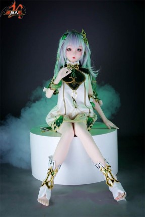 爆乳アニメラブドール MOZU-净华120cm Eカップシリコンヘッド+TPEボディー 宣伝画像の衣装付き