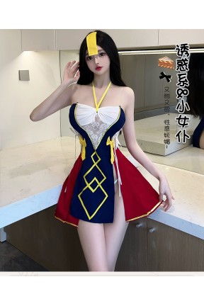 ラブドール ゾンビメイド制服セットセクシーランジェリー