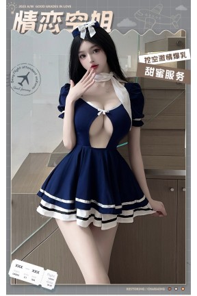 ラブドール 火辣なスチュワーデスの制服 セクシーランジェリー