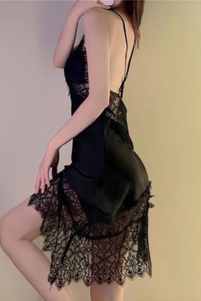 ラブドール レースキャミソールナイトドレス