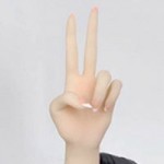 新技術の骨格関節の手指  + 15,000円 