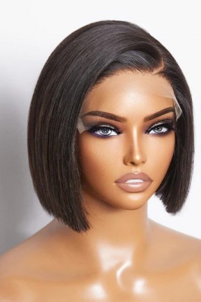 ボブ ミニマリスト HD レース グルーレス  ラブドール かつら