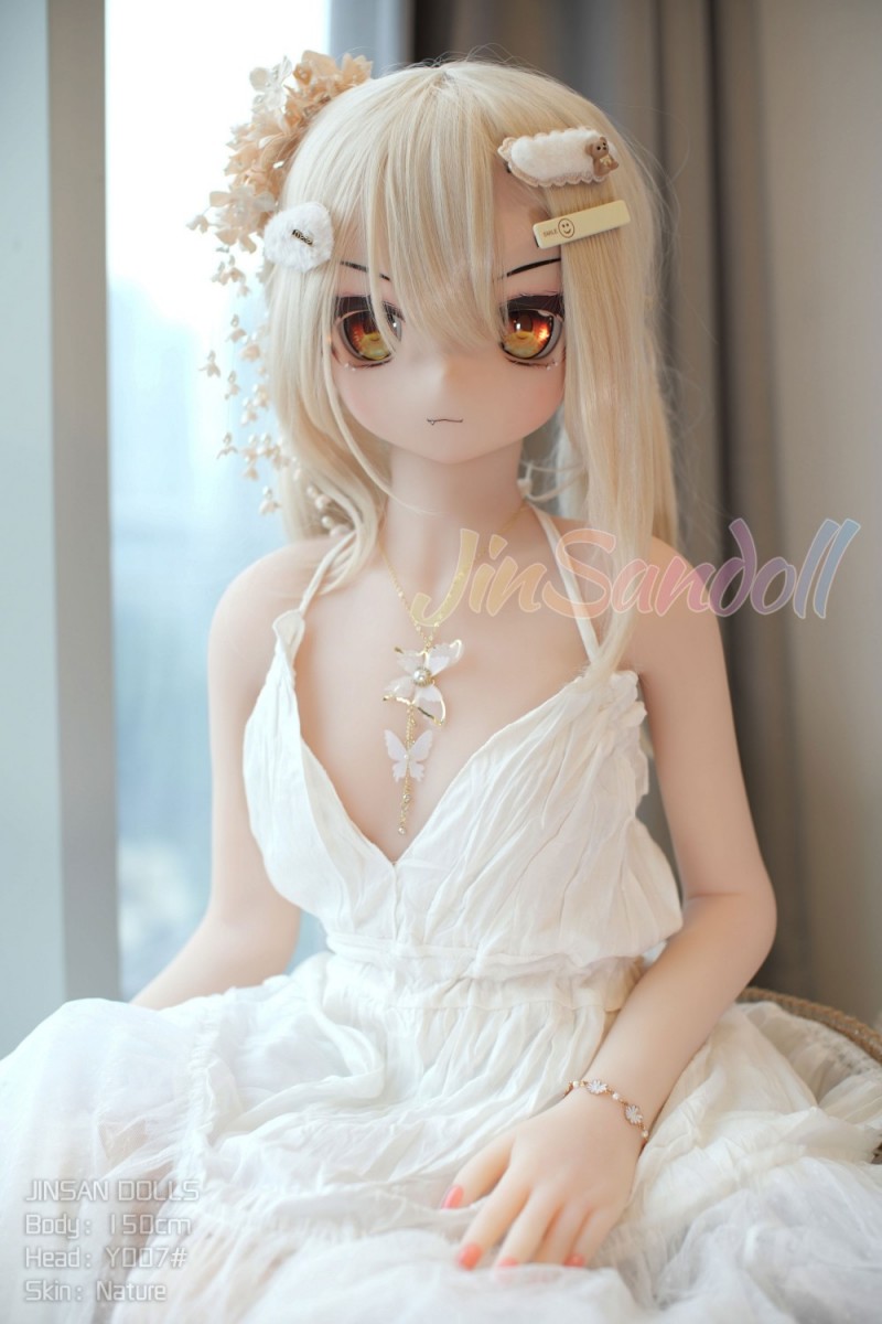 等身大アニメラブドール Wmdoll-Y007ヘッド | 150cm Aカップ ソフトビニール製ヘッド+TPE製ボディ