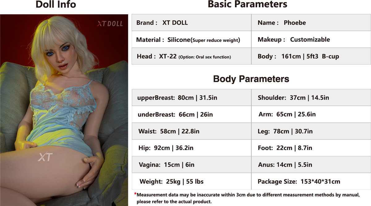 欧米風シリコンラブドール XTDOLL Phoebe